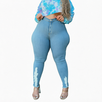 Pantalon crayon taille haute uni pour femme avec dentelle et pompons, grande taille 4XL, respirant, logo sur la taille
