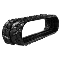 MITNIK 180x72x36C Chenille d'excavatrice à chenilles en caoutchouc + acier Noir pour PC38 PC40
