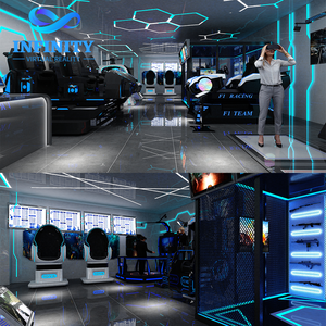 Estación de Juegos Multijugador para Interiores, Sala de Cine 9D, Equipo de Realidad Virtual, Parque de Atracciones, Simulador de Movimiento VR - Product Image 5