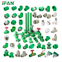 Fabricant Zhuji IFAN de tuyaux et raccords PPR, connecteurs de tuyaux en plastique de 20 à 125 mm, raccords PPR