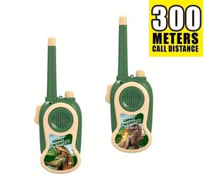 Nouvel ensemble talkie-walkie populaire 2025 de 300 m, longue portée, pour enfants, jouet récepteur portable, <span class=keywords><strong>police</strong></span>, dinosaure, militaire, interactif parent-enfant - Product Image 5