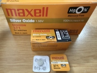 Model 377 1.55V Silver Oxide Button Cell Battery 6.8mm X 2.6mm 26Wh 0.38g ROHS Compliant MSDS Available for Home Appliances