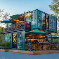 Kiosque à café extérieur, mobilier de café, style moderne, vitrine de café