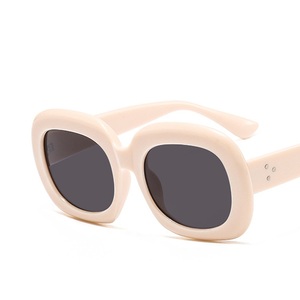 Fashionable Oval Retro Custom <b>Sunglasses</b> Women's Street Photography Uv Resistant <b>Sunglasses</b> - Product Image 5