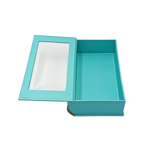 Custom Printed Recyclable <b>Paper</b> Packaging Book-Shaped <b>Boxes</b> Magnetic Closure Sponge for Storage Decorative False Fake Book - Product Image 2