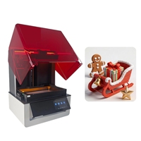 Diskon Spesial Natal: VNICI02 Edisi Natal Merah Printer Resin 3D LCD Presisi Tinggi untuk Penggunaan Rumah & Komersial