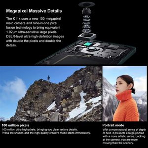 K11x 5G รุ่นใหม่ล่าสุด 8GB+128GB กล้อง 108MP ระบบสแกนลายนิ้วมือด้านข้าง แบตเตอรี่ 5000mAh หน้าจอ 6.72 นิ้ว ระบบปฏิบัติการ ColorOS 13.1 โทรศัพท์มือถือ - Product Image 6