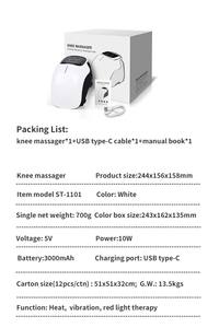 Mesin Pijat Lutut Elektrik Pintar untuk Perawatan Nyeri Sendi Lutut Akibat Arthritis dengan Kompres Panas dan Fisioterapi Tanpa Kabel - Product Image 4