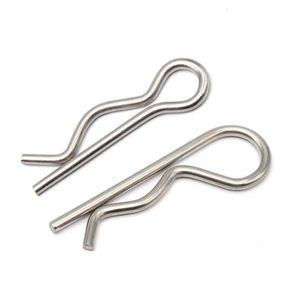 Pin de Clip de resorte de seguridad <span class=keywords><strong>DIN</strong></span> <span class=keywords><strong>11024</strong></span> único, Clips personalizados tipo B R, Clip de pasador de enganche de alambre de retención de resorte, pasador de chaveta R - Product Image 6