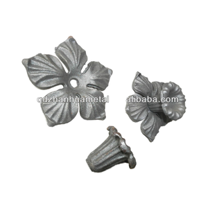Fiori Decorativi Ornamentali <span class=keywords><strong>in</strong></span> <span class=keywords><strong>Ferro</strong></span> <span class=keywords><strong>Battuto</strong></span> Forgiato per Ringhiere e Recinzioni - Product Image 5