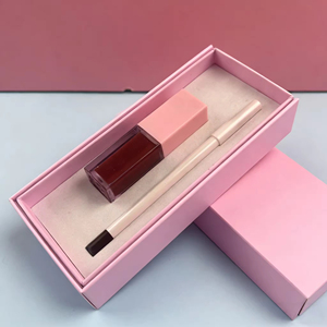 Kit de Maquillaje Labial Vegano 2 en 1 al por Mayor, Aceite Labial Hidratante que Cambia de Color, Delineador de Labios Mate de Alta Pigmentación - Product Image 2