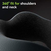 Vente en gros Oreiller cervical de voyage en forme de U Oreiller de massage cervical en mousse à mémoire de forme pour le vol Avion Voiture Bureau Dormir Confortable