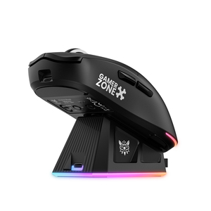 Souris de jeu ONIKUMA DM07 noire PAW3311 RGB 24000 DPI 1000Hz, souris de jeu rechargeable à trois modes pour <span class=keywords><strong>PC</strong></span> portable, REACH RoHS - Product Image 3