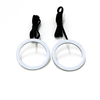 Tahan air mengejar aliran multi Warna Seri 80mm * 2 lingkaran penuh led halo Cincin