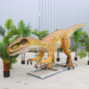 Zigong Fabricant Réaliste Réaliste Modèle Dinosaure <span class=keywords><strong>Jurassic</strong></span> <span class=keywords><strong>Park</strong></span> Animé Animatronic Dino Velociraptor À Vendre - Product Image 4
