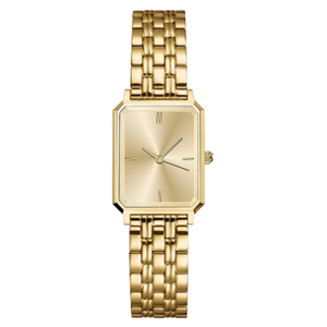 Montres carrées pour femmes, personnalisables, élégantes et simples, avec petits mouvements à <span class=keywords><strong>quartz</strong></span>, montres en acier inoxydable pour femmes - Product Image 1