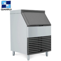 Machine à glaçons cubiques de 500 kg, produisant des glaçons durs comestibles, haute performance, avec garantie mondiale à distance