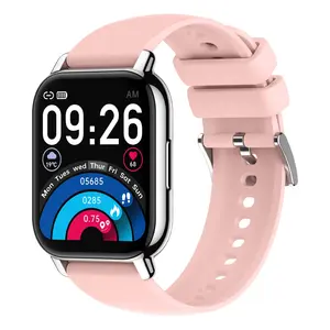 Fabrika fiyatları arama Alipay Relojes dayanıklı Smartwatch BLE5.0 daha az güç tüketimi adam kadınlar akıllı saat P66