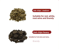 Copeaux et cubes/boules de bois de chêne pour le vin, le brandy, le whisky, le vin de fruits, le Baijiu, la bière - Capacité 1 kg - Origine Yantai