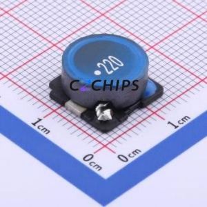ตัวเหนี่ยวนำไฟฟ้าแบบ SMD รุ่น SMDRS1255-220N ขนาด 12.5x12.5 มม. (ค่าความเหนี่ยวนำ: 22uH) (ความแม่นยำ: 30%) (กระแสไฟฟ้าที่กำหนด: 2.3A) - Product Image 1