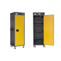 Armoire intelligente de chargement de batterie ignifuge à double paroi à 16 appareils IBC16 Armoire de batterie à sécurité intrinsèque