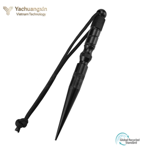 Stainless Steel Tent Peg With Black Lanyard For Camping Outdoor Use 1PC All Seasons - Product Image 4