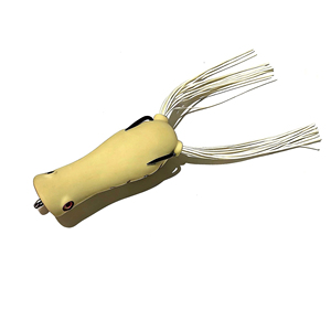 Loud Frog Silent Collapsible Soft Frog pour tapis de lotus robustes, hameçons en <span class=keywords><strong>fil</strong></span> de carbone hautement trempé chimiquement, PVC souple - Product Image 3