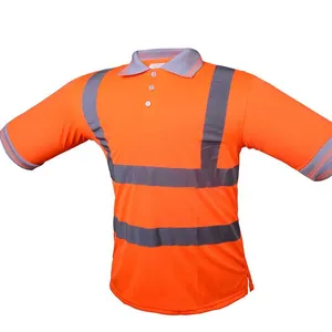Maglietta di sicurezza personalizzata per abbigliamento da lavoro ad alta visibilità a basso prezzo