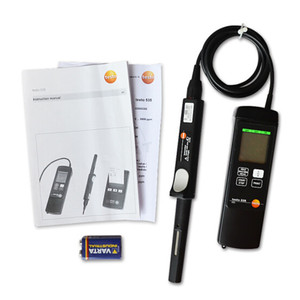 เครื่องตรวจจับก๊าซคาร์บอนไดออกไซด์แบบพกพา Testo 535 ของเยอรมัน เครื่องวิเคราะห์แบบพกพาพร้อมสัญญาณเตือน  รับประกัน 1 ปี  ODM รับผลิตตามสั่ง เครื่องมือวัด - Product Image 4