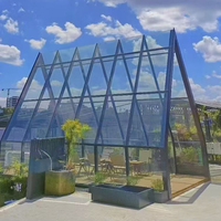 Solárium de Aluminio Personalizado, Invernadero de Vidrio para las Cuatro Estaciones, Patio Aislado, Jardín de Invierno Prefabricado