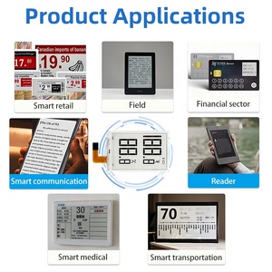 Écran E-Paper intelligent Waveshare SPI de 1,9 pouce, poids 4,1 g, pour carte d'affichage mini ESL, petit écran E-Ink - Product Image 5