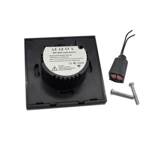 와이파이 스마트 벽 터치 스위치 없음 중성선 필요 스마트 단일 와이어 벽 스위치 Alexa Google 홈 170-250V - Product Image 6