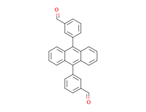 CAS 324751-00-0 | 9,10-双 (3-甲酰基苯基) 蒽 - Product Image 1