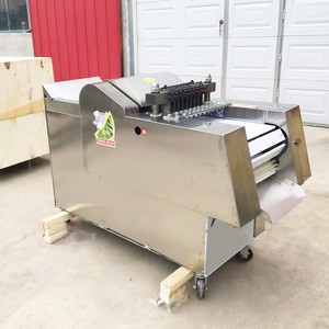Nueva máquina rebanadora de carne, cortador de huesos de <span class=keywords><strong>pollo</strong></span> y pescado congelado, rebanador de espesor ajustable automático de acero inoxidable 304 - Product Image 4