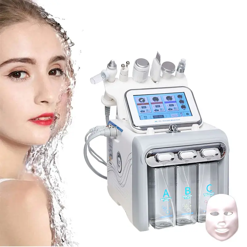 7 in 1 hydra peel dermoabrasione macchina per la bellezza del viso idro idrodermoabrasione macchina per la pulizia del viso