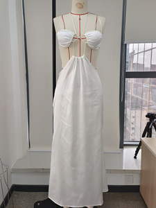 Costume da bagno intero elegante da <span class=keywords><strong>donna</strong></span> TW Fashion con spalline sottili, personalizzabile, stile bandeau, per la spiaggia - Product Image 5