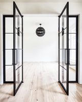 AS2047 Australie, norme européenne, fenêtres et portes françaises en aluminium à double vitrage pour maisons, porte en métal pour balcon de maisons