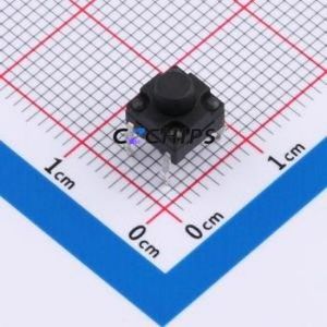 UK-B02123-G6.0-250 Tactile Switch DIP-4P,6.2x6.2mm Switch 2.5N 6.15mm 6.15mm 6mm - Product Image 1