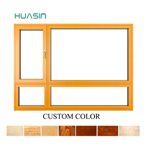 <span class=keywords><strong>Ventanas</strong></span> de Madera Revestidas de Aluminio con Madera de Palisandro, Estándar Canadiense 2025, Alto Rendimiento de Sellado, Venta Caliente de Huasin - Product Image 5