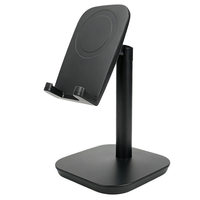 Support de bureau réglable et extensible MoxB à rotation 360 degrés pour téléphone et tablette, idéal pour le streaming en direct