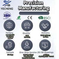 Yecheng Custom 60% Aluminum Cover Case Mechanical Keyboard Board Keycaps Gaming Keyboard Case CNC Machining