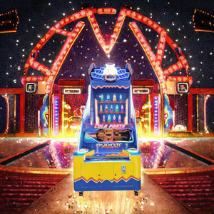 Máquina de Juego de Lanzamiento de Pelotas Operada con Monedas, Equipo de Juego de Tiro Interior, Logotipo Personalizado, Máquina Deportiva para Fiestas - Product Image 2