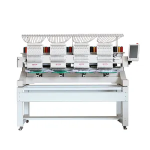Máquina de bordar computarizada STR OCEAN, automática de alta calidad, máquina de bordar de 4 cabezales Tajima, precios