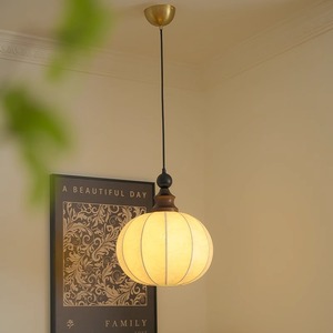 Lámpara Colgante de Estilo Retro Francés, Redonda, E27 LED, para Dormitorio, Sala de Estar, Iluminación Decorativa - Product Image 2