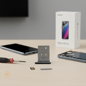 Bandeja SIM para Samsung Galaxy A55 5G - Negra, Accesorio para Teléfono Móvil - Product Image 3