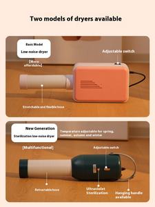 Petit sèche-cheveux en plastique écologique <span class=keywords><strong>pour</strong></span> animaux de compagnie <span class=keywords><strong>pour</strong></span> chat et <span class=keywords><strong>chien</strong></span> sèche-cheveux <span class=keywords><strong>pour</strong></span> le nettoyage et le bain des animaux de compagnie - Product Image 4