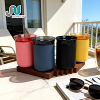 Taza de Café de Acero Inoxidable de 200 ml y 300 ml con Interior de Cerámica, Doble Pared Aislada, Juegos de Regalo al por Mayor, Regalos Corporativos y Empresariales
