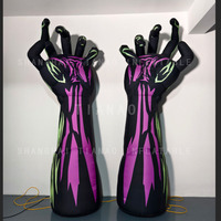 Modèle de main gonflable squelette géant bras de zombie gonflable pour l'affichage des activités d'Halloween