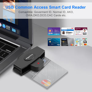 ATM ID EMV iso7816 Đầu đọc thẻ thông minh USB-C truy cập bên ngoài cac loại C <span class=keywords><strong>Reader</strong></span> - Product Image 3