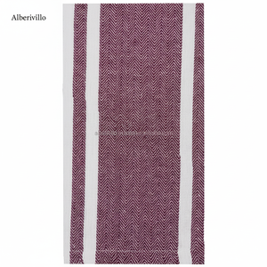 Toalla de té de lino con forma de rectángulo de Navidad, toalla de plato colgante de algodón plegable lavable para uso doméstico y técnicas tejidas - Product Image 1